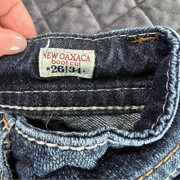 MEK Denim Jeans Women 26 Bootcut New Oaxaca Short 28” Western CL - Picture 6 of 10